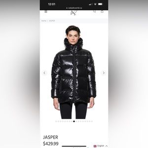 Ookpik Super Puff Black Coat